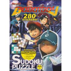 Boboiboy 280 stickers: Sudoku Puzzle Book 1