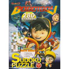 Boboiboy 280 stickers: Sudoku Puzzle Book 2