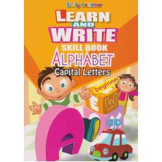 Learn And Write Skill Book Alphabet Capital Letters