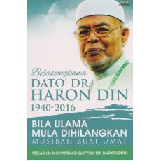 Belasungkawa Dato' Dr Haron Din-Bila Ulama Mula Dihilangkan Musibah Buat Umat